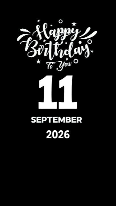 Feliz Aniversário 