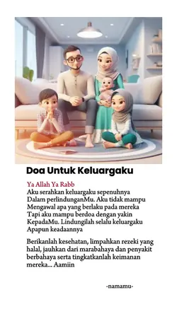 Doa Untuk Keluargaku
