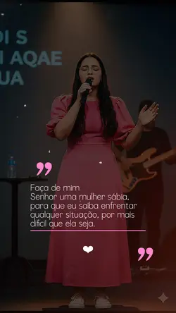 Faça de mim
Senhor u