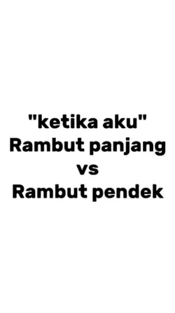 rambut panjang x