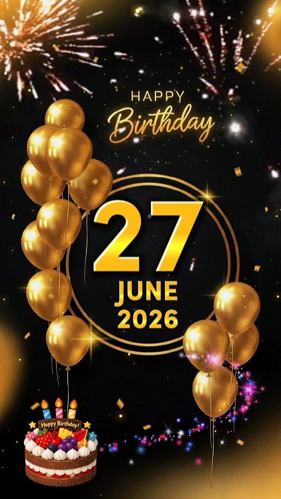 HBD 27 juin 2026