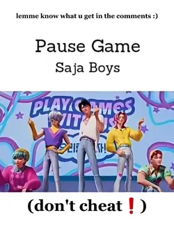 saja boys pause game