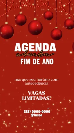 AGENDA FIM DE ANO