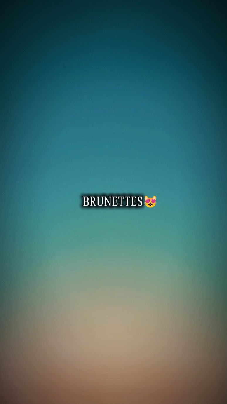 blondes ou brunes