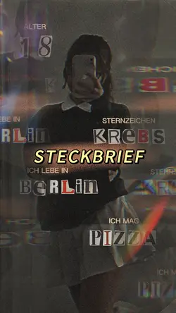 STECKBRIEF ♥️