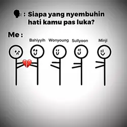 Klo sakit hati siapa