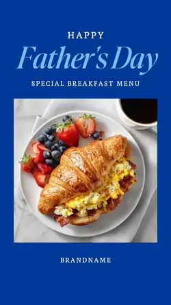 father's day menu