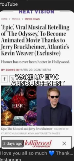 EPIC ANNOUNCEMENT 