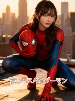 女の子スパイダーマン