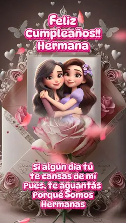 Hermana felizcumple 
