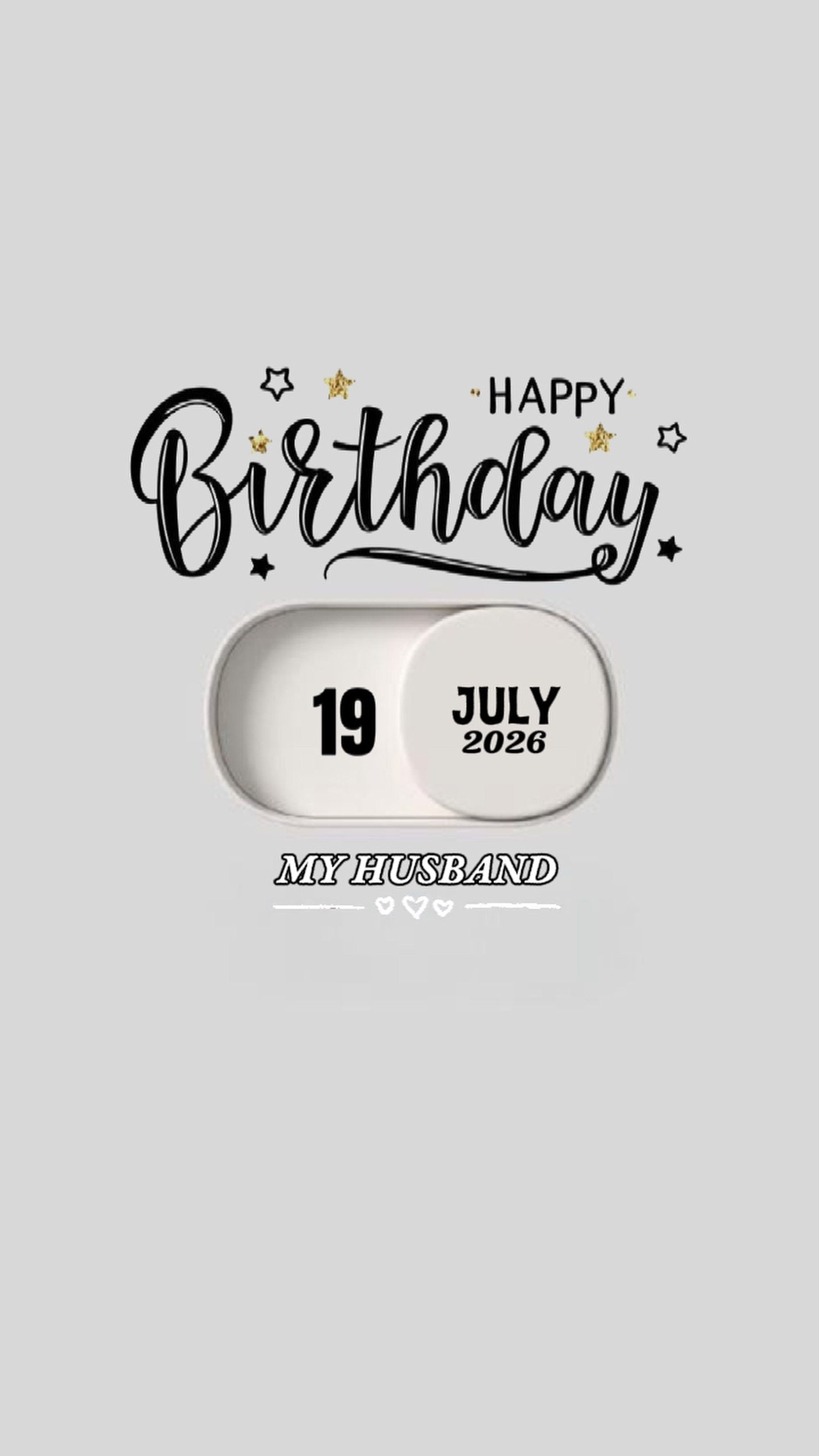 ANIVERSÁRIO MARIDO 19 DE JULHO