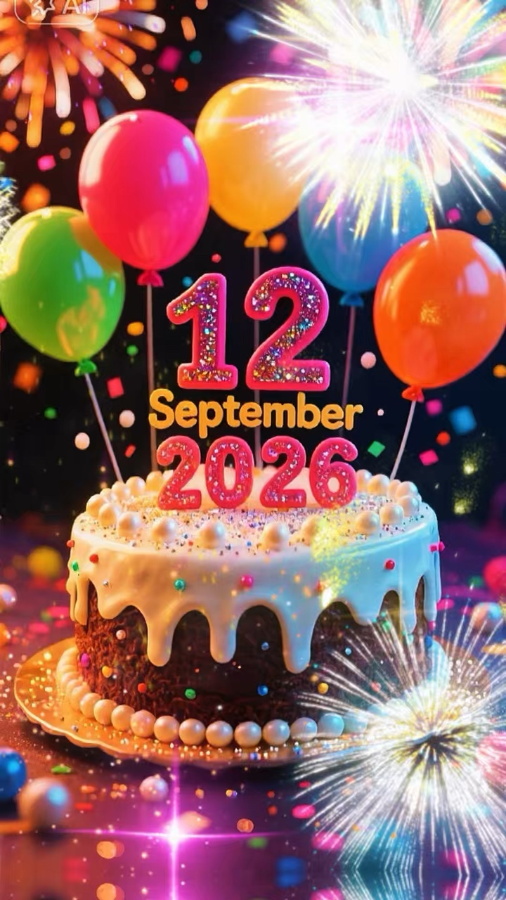 Birthday 12 Sep 2026