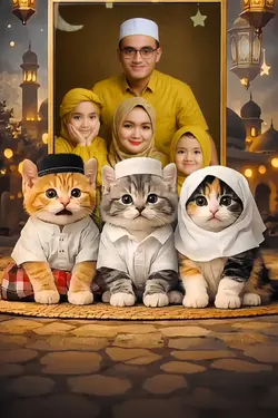Kucing Lucu Ramadhan