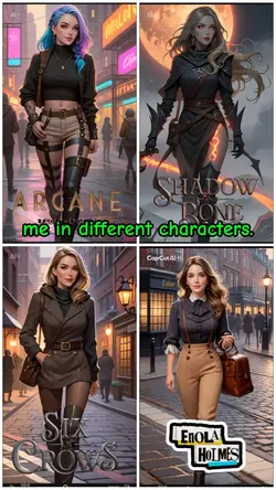 different characters