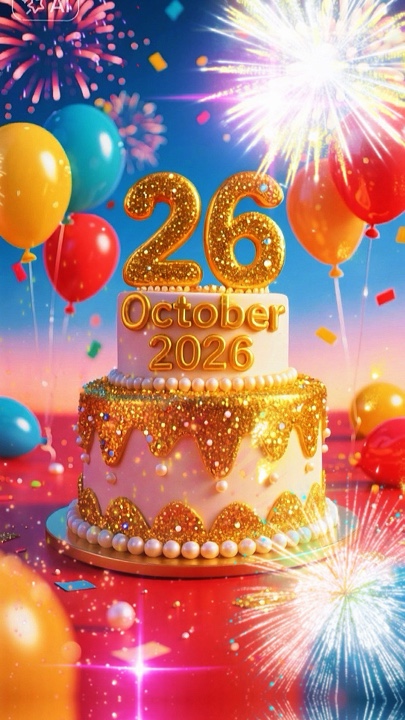Hbd 26 October 2026