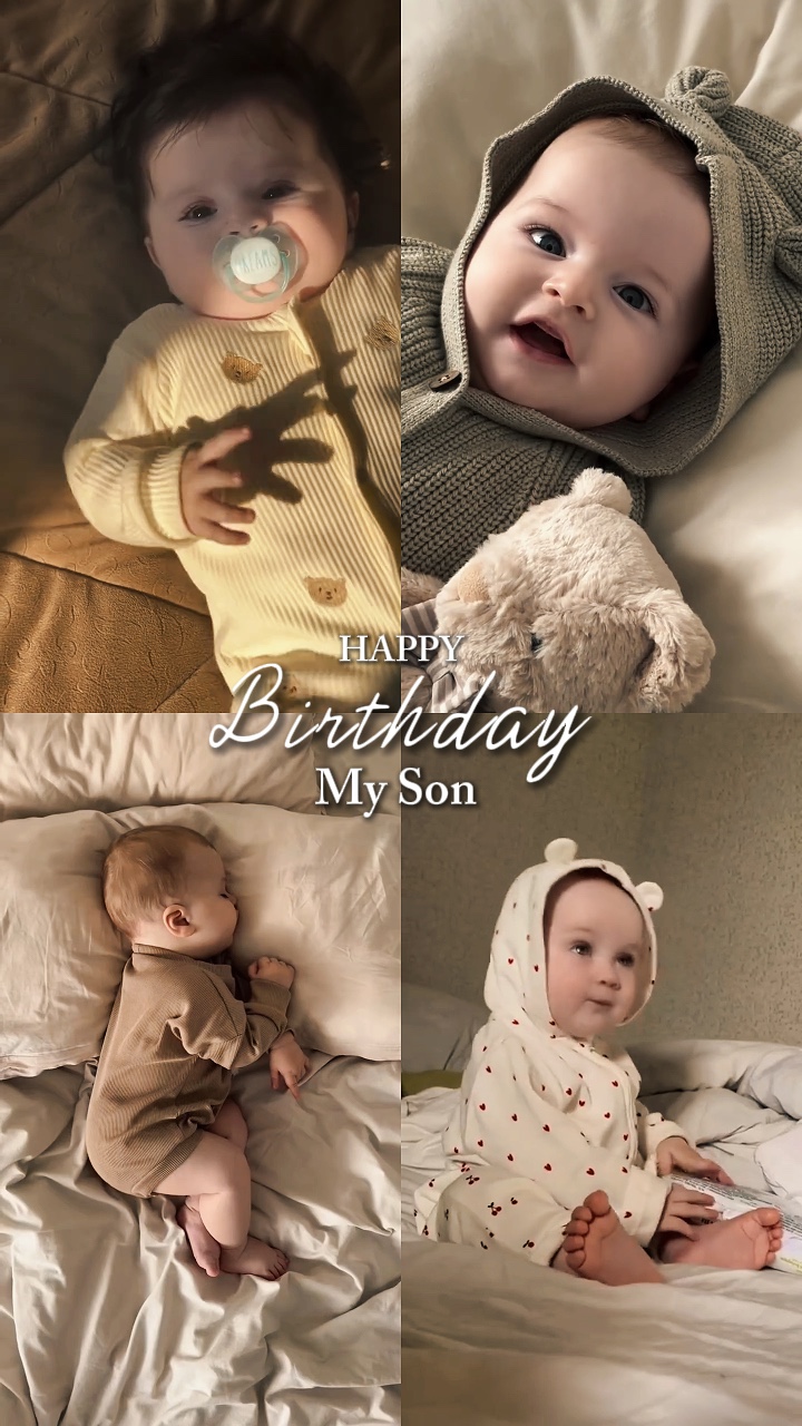 Joyeux anniversaire mon fils