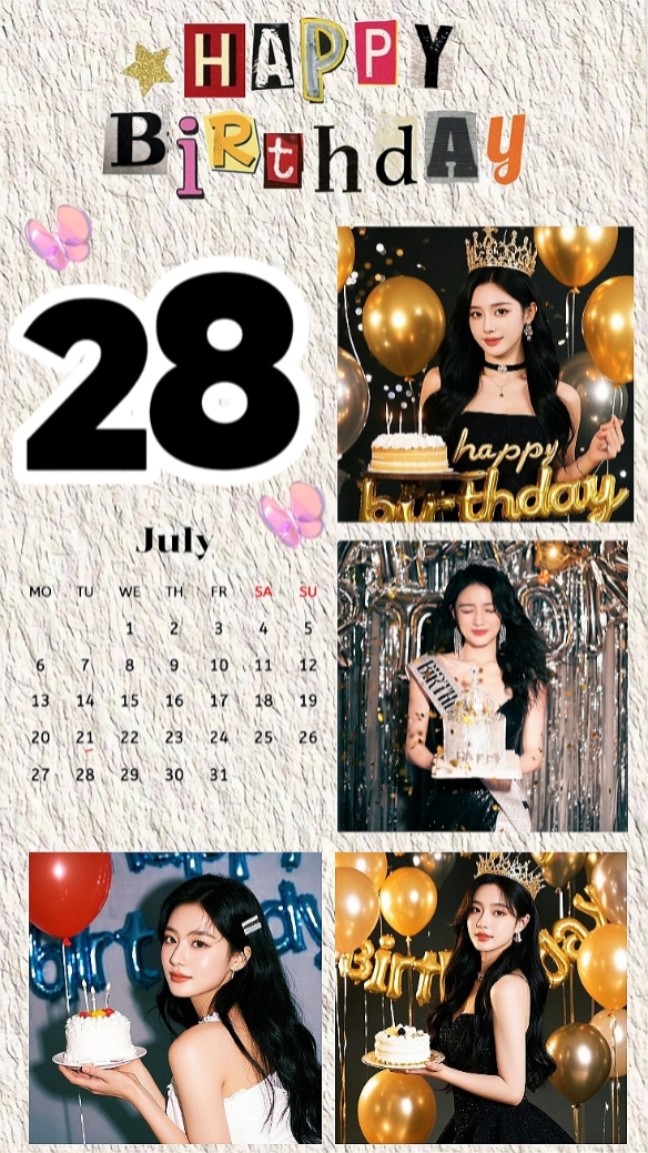 CUMPLEAÑOS 28 DE JULIO 
