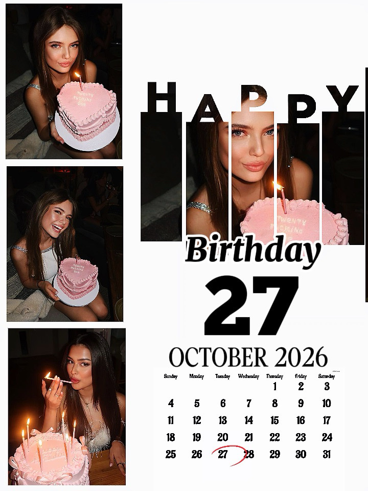 Hbd 27 October 2026