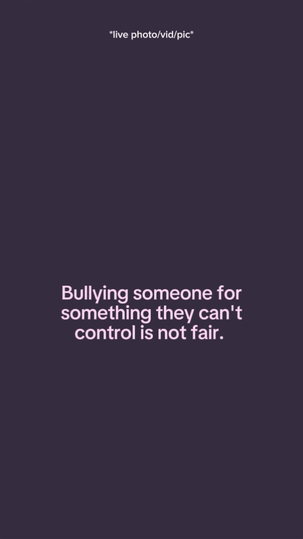 control is not fair