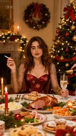 Christmas dinner AI