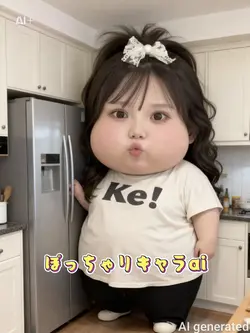 ぽっちゃりキャラai