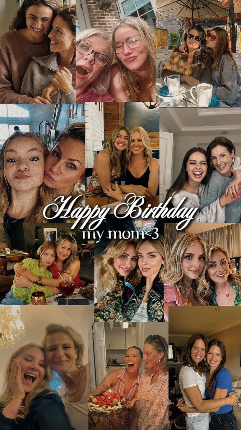 Feliz cumpleaños mamá