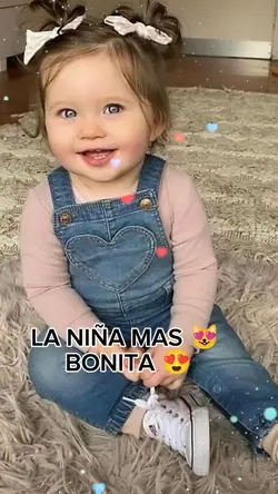la niña más bonita 