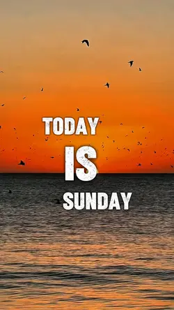 TODAY IS SUNDAY