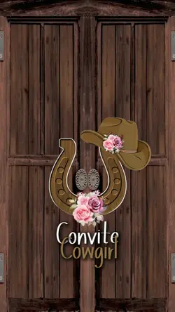 Convite Cowgirl