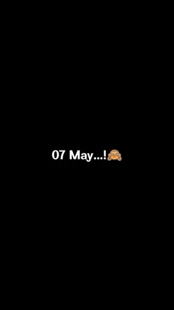 07 May HBD