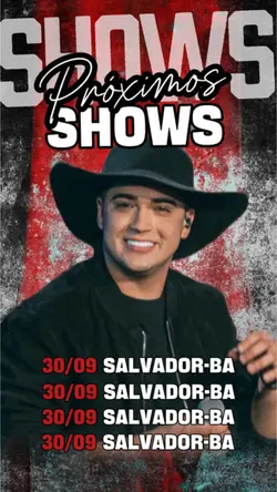 Próximos shows 