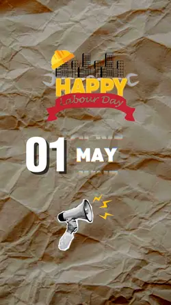 1 May Happy Labour 