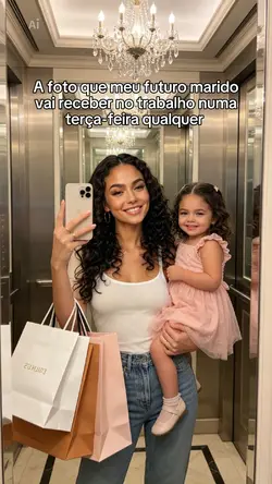 Foto com filho