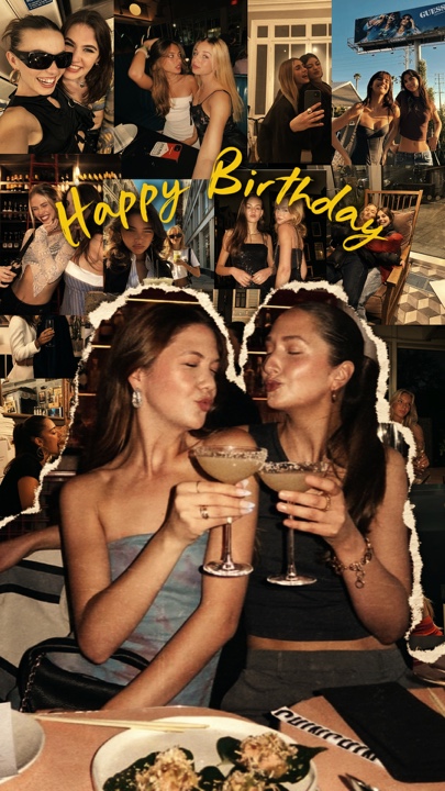 Birthday photo dump