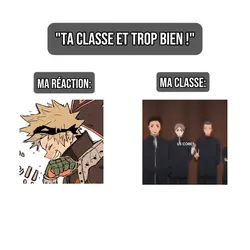 ma classe ...
