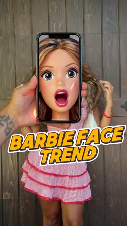 Barbie face