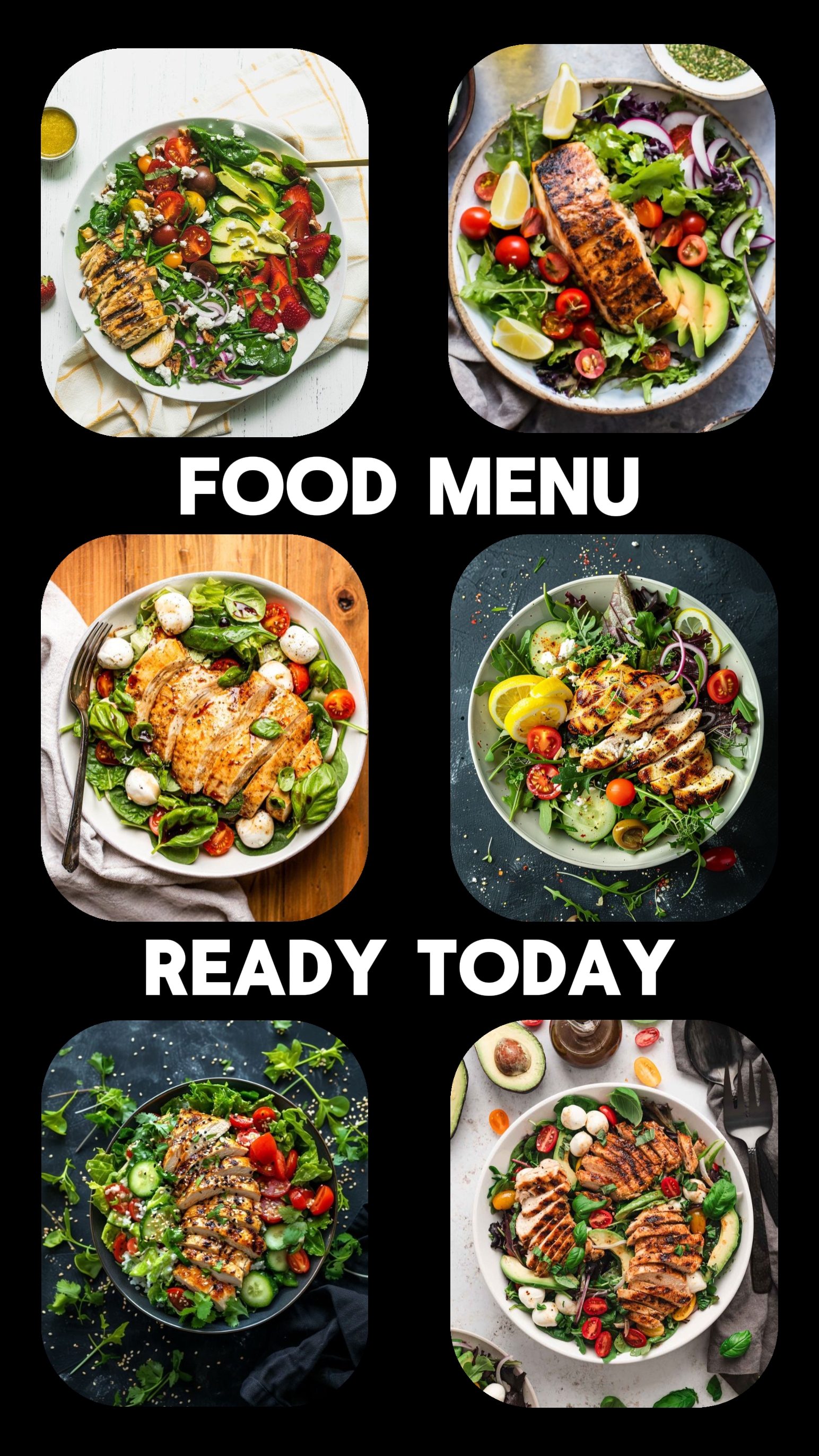 Food Menu Ready 