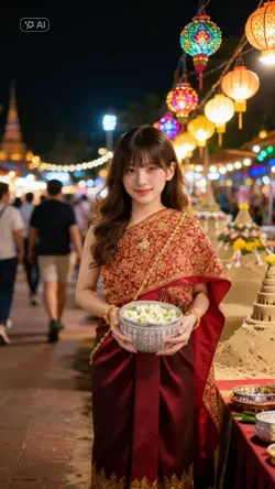 AI ชุดไทย สงกรานต์