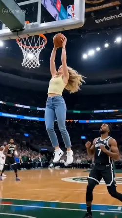Basketball scenes