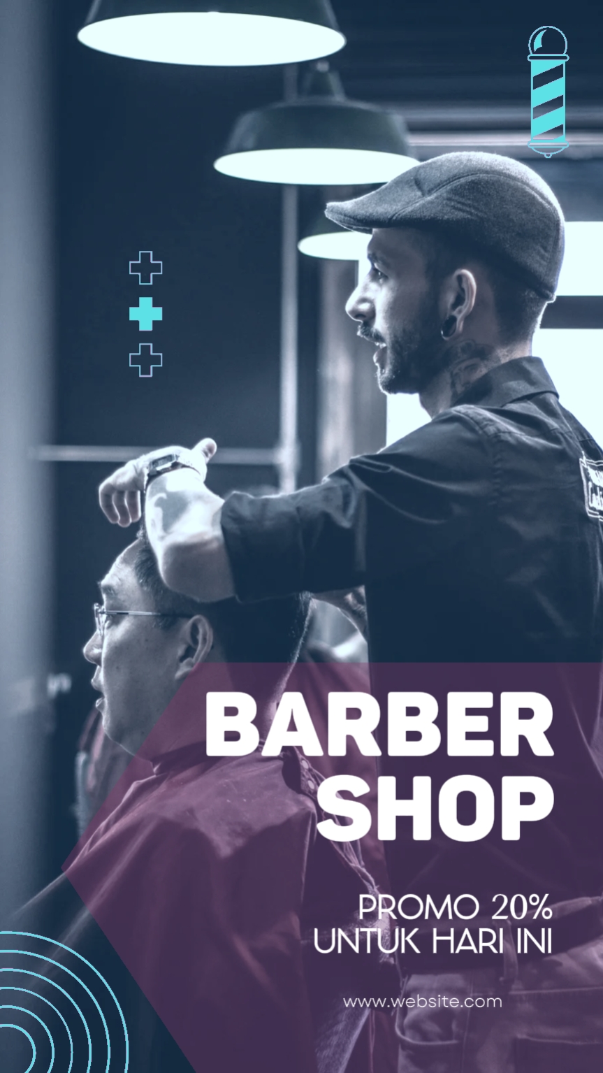 Barbearia promocional