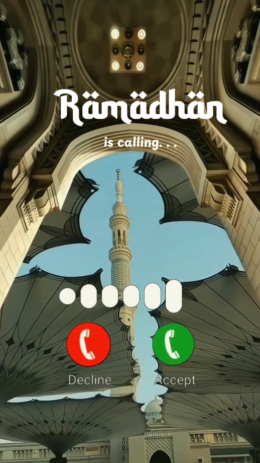 Ramadhan menelepon 