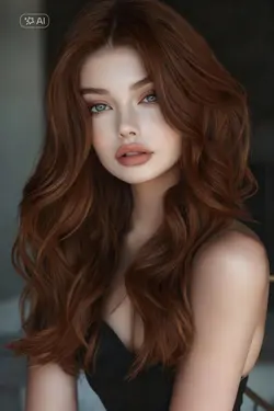Hair color brown