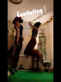 Levitating