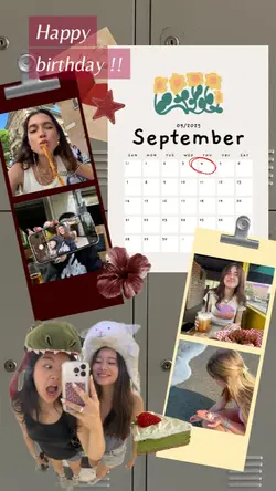 BIRTHDAY 4 SEPTEMBER