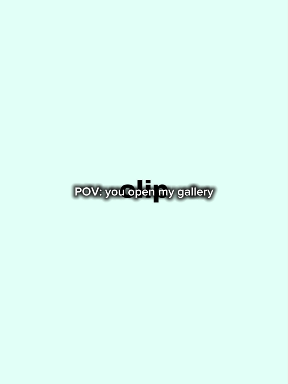 VOCÊ ABRE MINHA GALERIA 