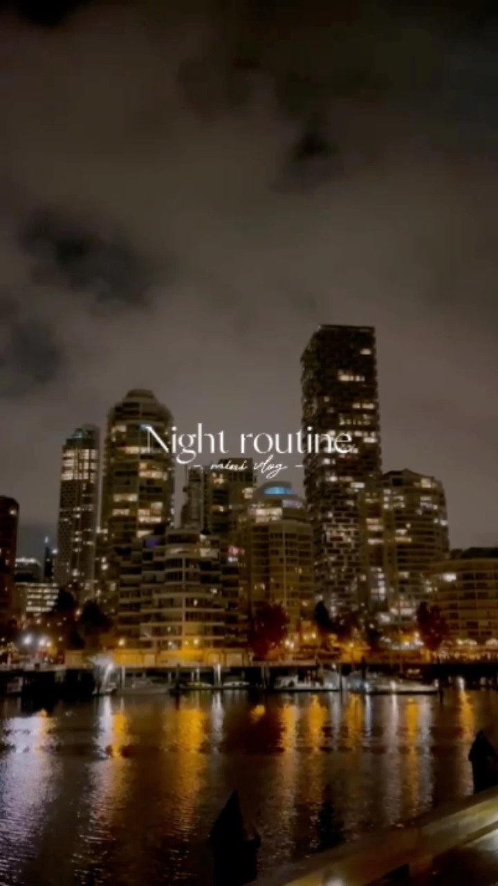 Nacht-Routine-Vlog 