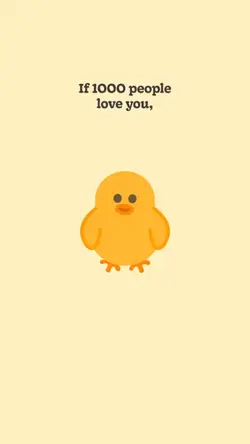 I love you