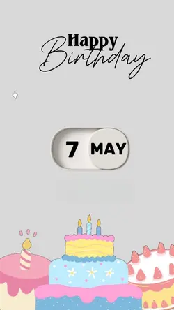 Birthday 07 may 2026