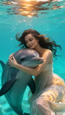 Hugging Dolphin