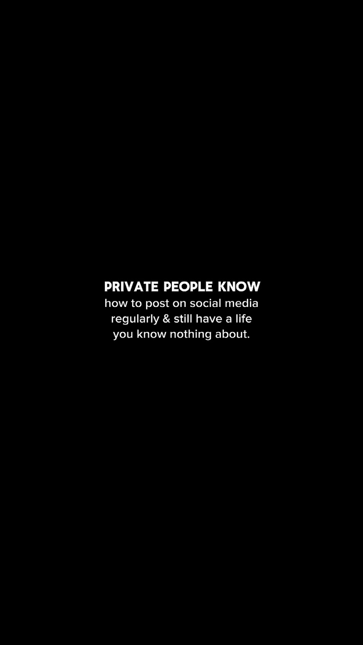 Vida privada